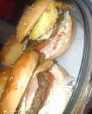 Hamburguesa casera 😌