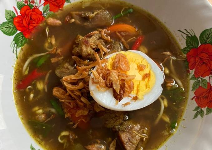 Cara Gampang Membuat Rawon Daging Bumbu Instan Anti Gagal