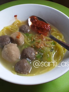Foto resep Mi aci / mi kuning / mi glosor kuah baso simple