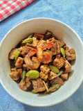 Oseng Tahu Tempe Udang Pete