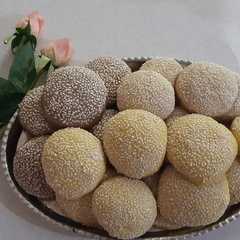 کلوچه کنجدی فاطمه پز 🍪-レシピのメイン写真