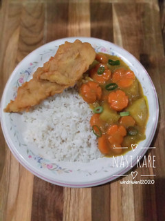 Foto resep Nasi Kare Jepang dengan Telur Krispi