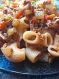Guisito de picada y coditos