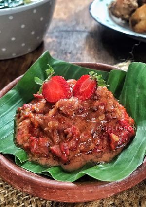 Foto resep Sambel Strawberry 🍓🍓