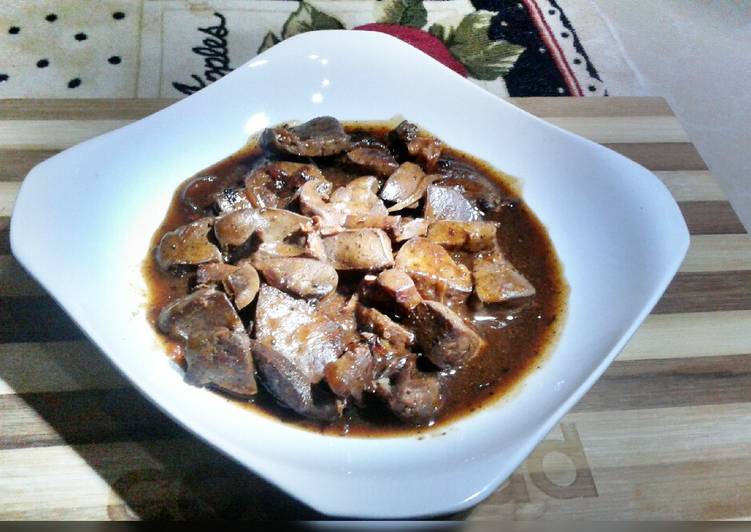 Recipe of Super Quick Homemade Soysauce liver