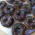 Mini donas con máquina