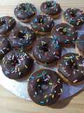 Mini donas con máquina