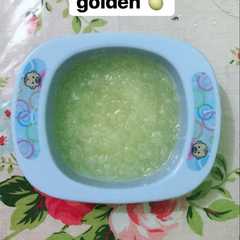 A picture of Mpasi 7m+ pure golden melon.