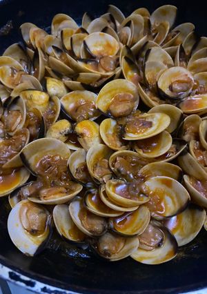 Una foto de Almejas marinera
