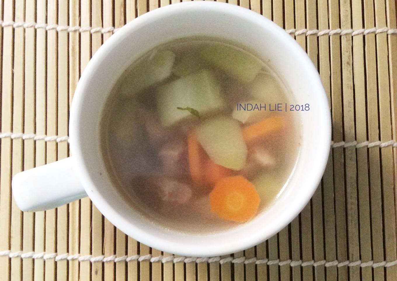 Soto Daging dengan Labu