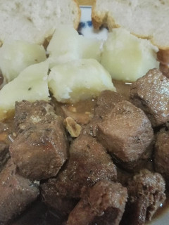 Una foto de Atún en adobo canario