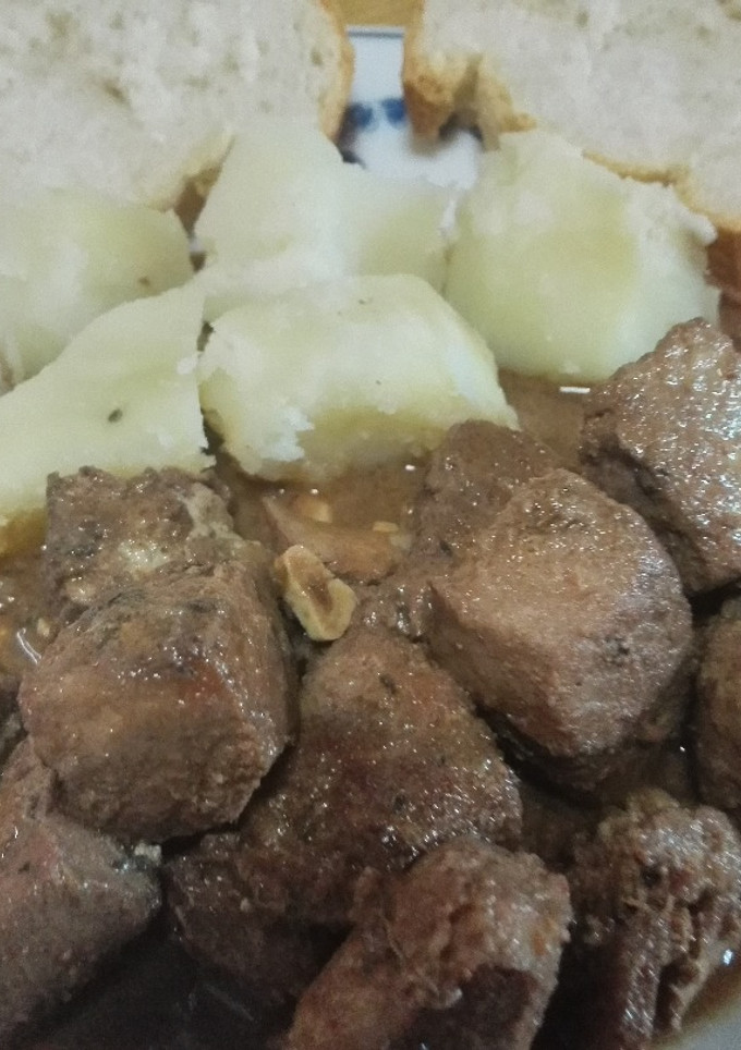 Una foto de Atún en adobo canario