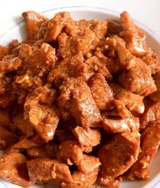 thịt lợn nạc kho