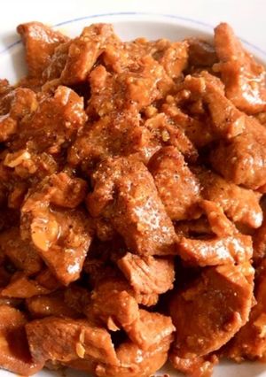 Hình của món Thịt Nạc Kho Tiêu.