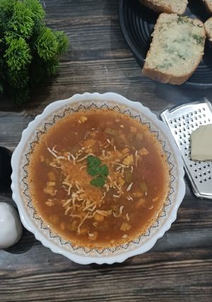 માઇનસ્ટ્રોન સૂપ (Minestrone Soup Recipe In Gujarati) રેસીપી મુખ્ય ફોટો