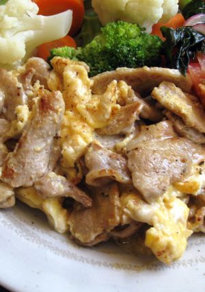 A picture of Pork & Egg.