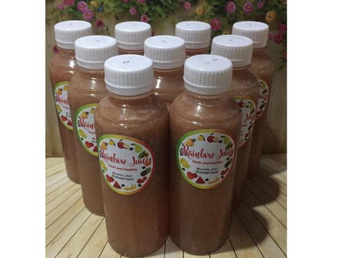 Cara Gampang Menyiapkan Diet Juice Okra Kiwi Pear Tomato yang Bisa Manjain Lidah