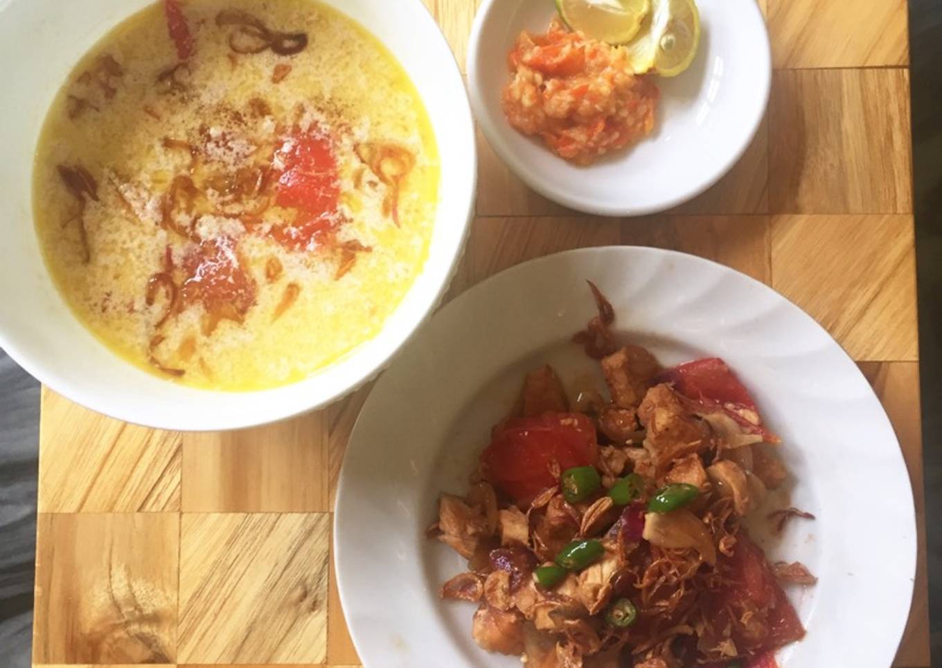 Soto betawi oseng ala H.mamat