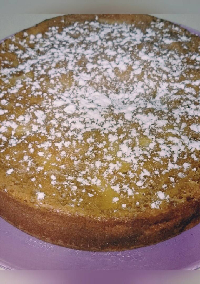 Una foto de Bizcocho de galletas y manzanas en FussionCook