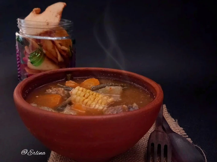 Cara Mudah Membuat Resep Sayur Asem Tetelan Daging Sapi yang Lezat Sekali Anti Ribet, Lezat Sekali