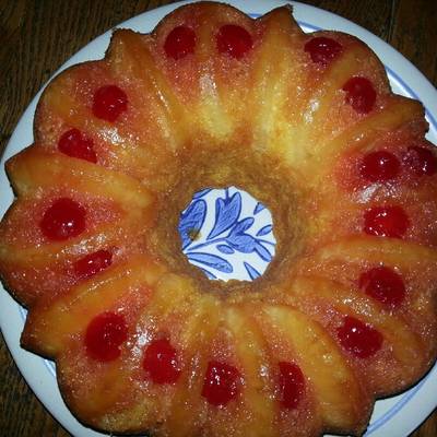 Pineapple Upside Down Bundt Cake Recipe By Cindybear Cookpad