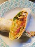 Satay wrap Kimchi-vel