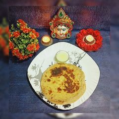 A picture of Puran Poli.