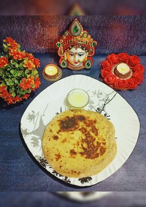 A picture of Puran Poli.