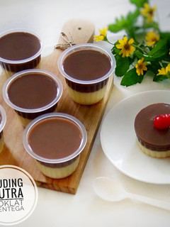 Foto resep Puding Sutra Coklat Mentega