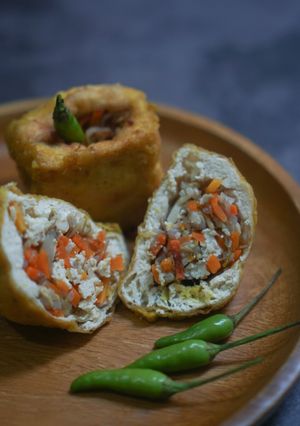 Foto resep Tahu isi sayuran
