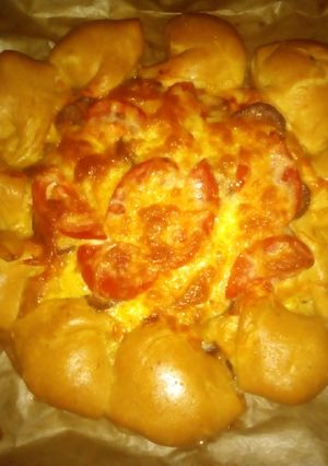 O poză a rețetei Pizza floare 😚.