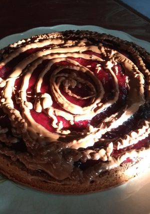 Una foto de Torta de chocolate deliciosa