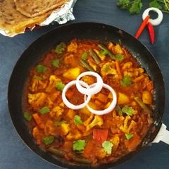 A picture of Veg Kolhapuri.