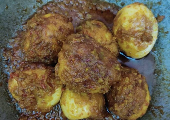 Resep Telur Balado Oleh Malika Ana - Cookpad