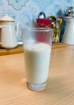 加熱牛奶｜過熱水蒸氣烤箱微波爐 的食譜成品照片