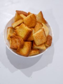 Foto resep Garlic croutons