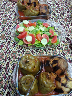 عکسی از دستور دلمه