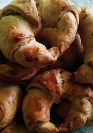 Φωτογραφία της συνταγής Λαχταριστά κρουασάνακια σε μισή ώρα??? Κι όμως!!!
