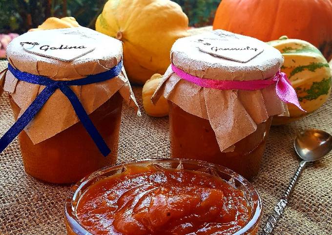 Конфитюр из тыквы с миндалем
