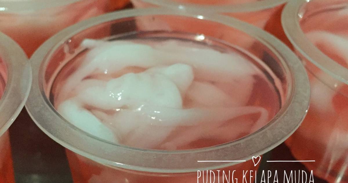 Resep Puding Kelapa Muda Oleh Anna Maya Cookpad