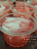 Puding kelapa muda