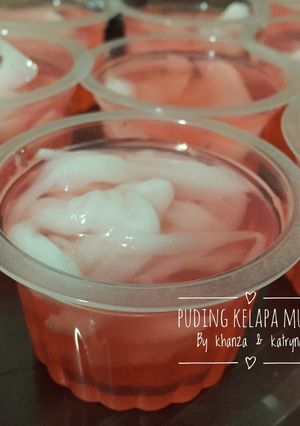 Foto resep Puding kelapa muda