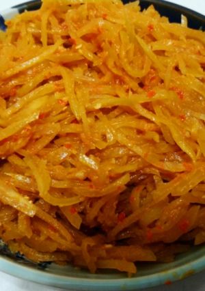 Foto resep Tumis Pepaya Pedas