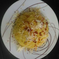A picture of SweetCorn and Maize Flour cheesy khicha.