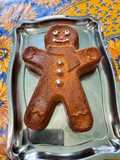 Gâteau bonhomme à la pistache et noix de cajou