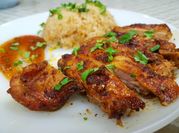 A picture of grilled chicken