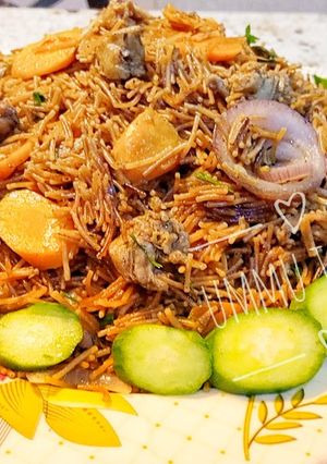 Brown Shaariyya vermicelli noodles ainihin hoton girkin