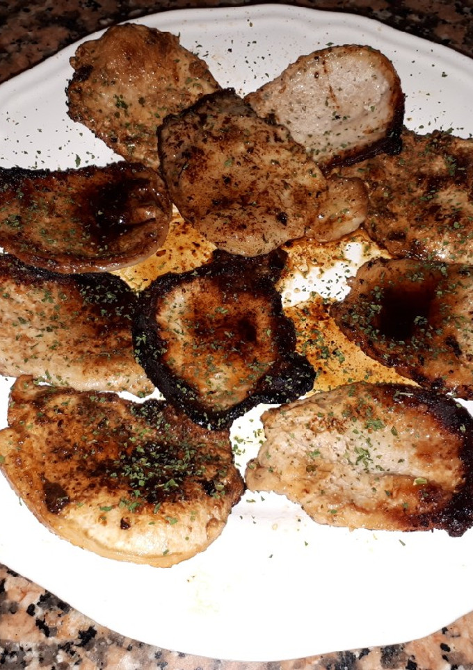 Una foto de Filetes de lomo blanco con cerveza de limón