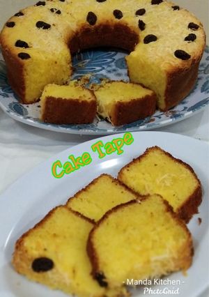 Foto resep Bolu Tape Legit, Lembut & Menul