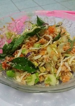 Foto resep Trancam / urap sayur mentah